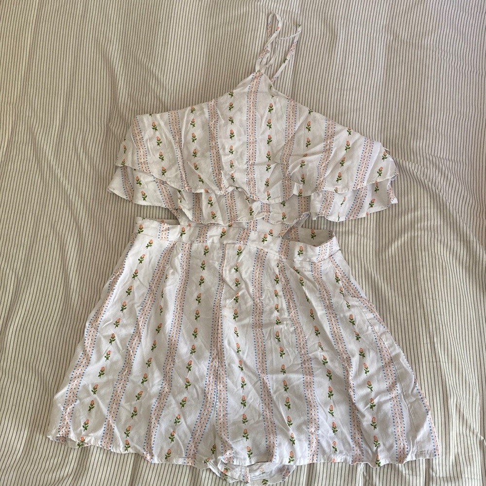 Forever 21 Floral Romper